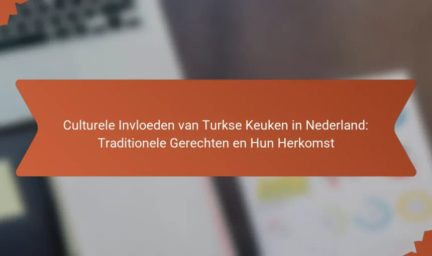 Culturele Invloeden van Turkse Keuken in Nederland: Traditionele Gerechten en Hun Herkomst