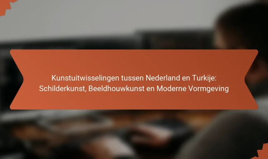 Kunstuitwisselingen tussen Nederland en Turkije: Schilderkunst, Beeldhouwkunst en Moderne Vormgeving
